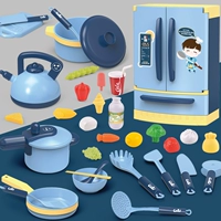 Большой холодильник+большая кухонная посуда [зарядка синего]]