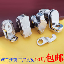 Hanging padlock turn tongue lock tin file cabinet outside padlock lock gym student Cabinet locker door padlock lock