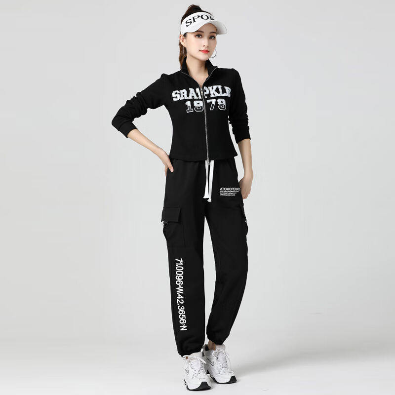 Batzman Trail Dance Square Dance Costume Fitness Costume Long Sleeve Cotton Adult Dance Clothes 2022