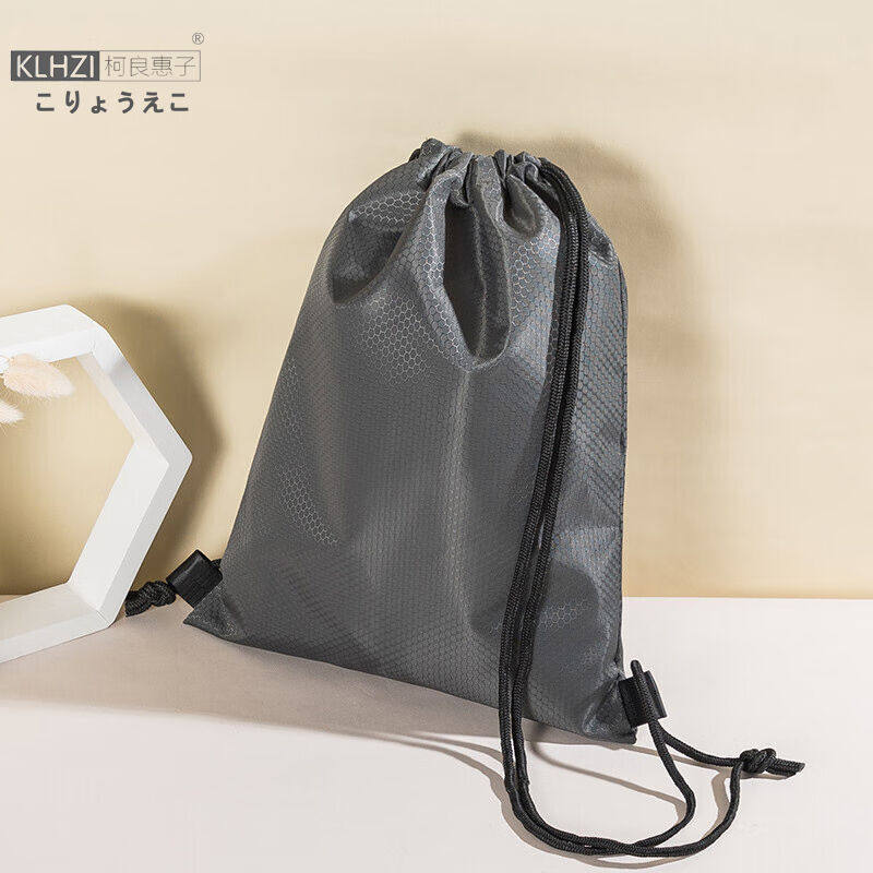 Curyan Wheezi Pumping Rope Bunches Travel Backpack Running Sports Beach Outdoor Travel Bag Portable Containing Bag Double Shoulder 