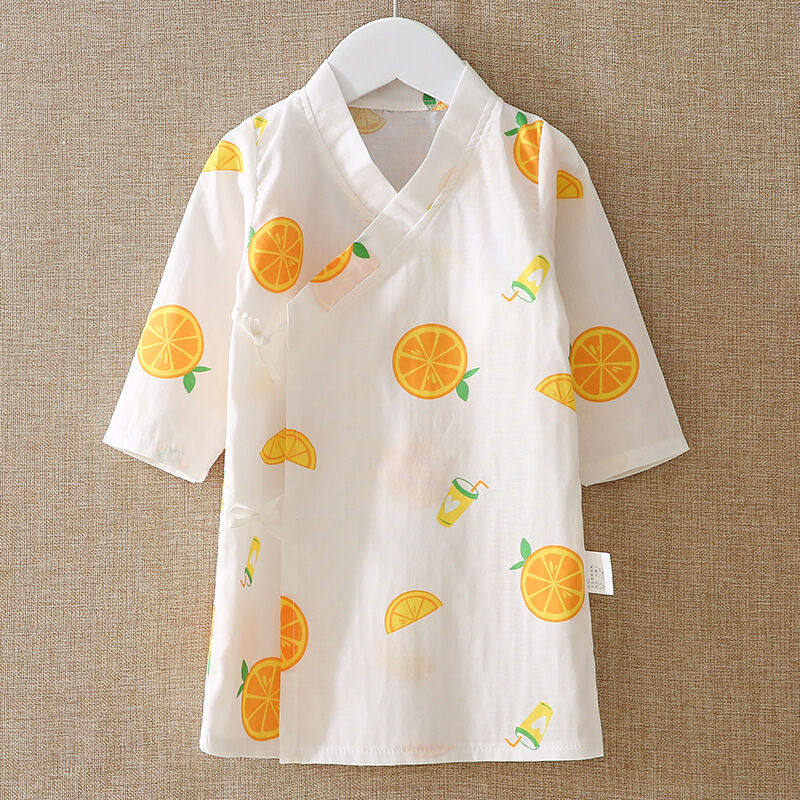 Summer thin breathable gauze newborn baby and toddler dress dress