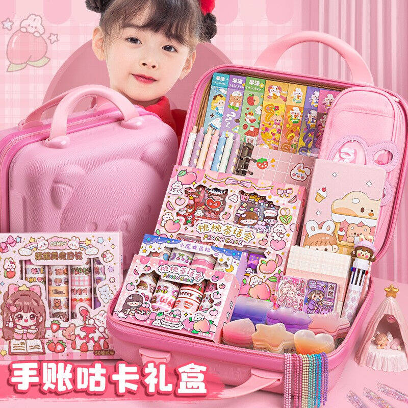 Handbooks Beno Sleeves Dress Gift Boxes Teenage Girls Cute Hands Books Girls Children Girls Bookkeeping Notebooks Full Set 