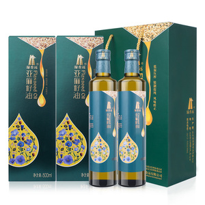 【绿香远】天然一级亚麻籽油冷榨500ml