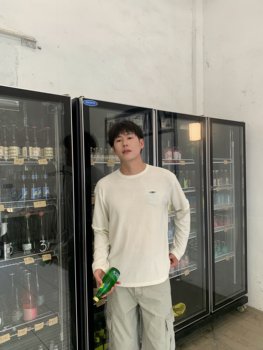 Hope Shop K-Style Autum Loose Round Neck Fake Two-Piece Long-Sleeved T-Shirt Men's Versatile Casual Bottoming Shirt Top