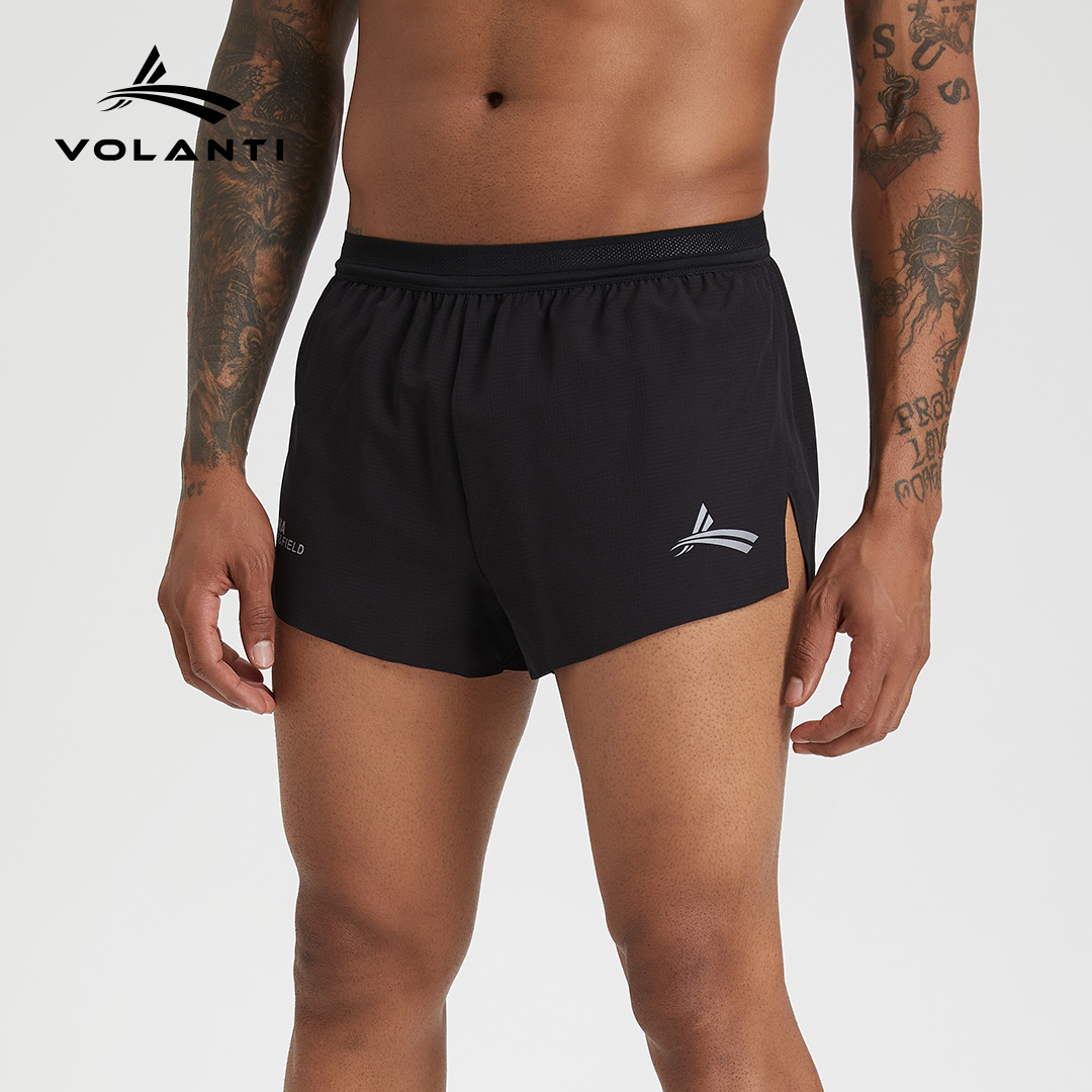 Vorandi China Series Shorts Running Marathon Athletic Training Short Running Speed Dry Perspiration Breathable-Taobao