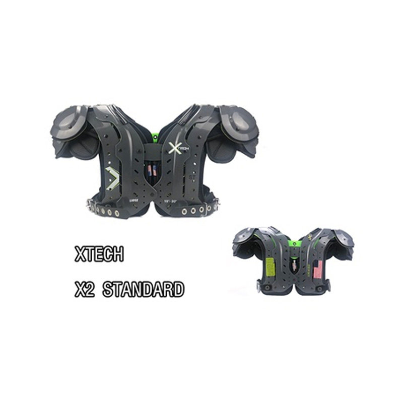 [USD 224.91] Rugby armor XTECH American football armor Adult armor shoulder armor American back