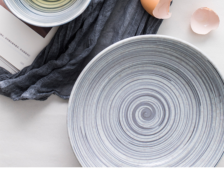 The deer field'm good - & tableware ceramics from Japan imported ceramic dishes under The glaze color Japanese multi - purpose use