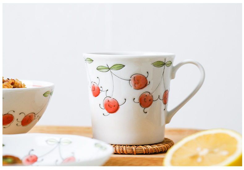 Fawn field'm ceramic keller imported from Japan Japanese couples to cup gift cup Chinese valentine 's day gifts mugs