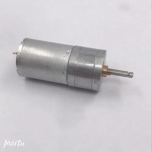 25 мм 25GA 370 Metal Gear Deceleration двигатель 6 В 12 В 250-500 об / мин крутящий момент DC Двигатель
