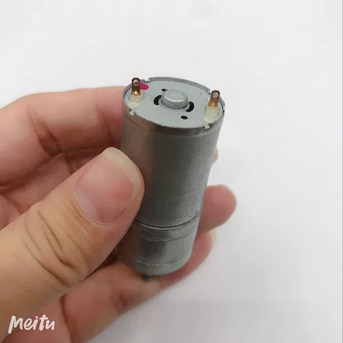 25 мм 25GA 370 Metal Gear Deceleration двигатель 6 В 12 В 250-500 об / мин крутящий момент DC Двигатель