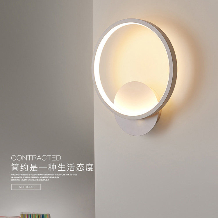 Modern minimalist style bed head lamp 2021 hanging wall lamp ins wind bedroom wall lamp 2021 new master bedroom decoration