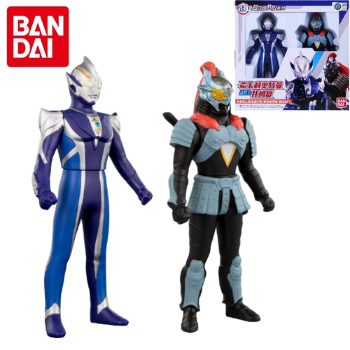 Bandai, Ultra, Ультрамен Тига из мягкой резины, фигурка для мальчиков