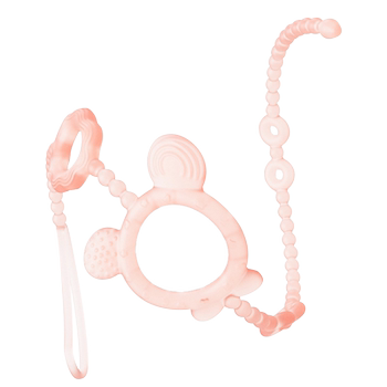 Pacifier anti-drop chain baby full silicone teether anti-drop rope baby chewing gel molar stick holder chewing rope