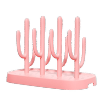 Baby bottle rack drain rack portable cleaning brush drying artifact stand water cup hanging drainer