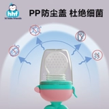 Детский жевательный прорезыватель для прикорма, силиконовая игрушка, сетчатая сумка