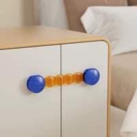 Синий длинный замок (1 упаковка)