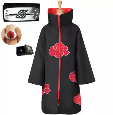 Naruto Xiaotuan cloak anime clothes surrounding the organization COS clothing Uzhibo Muchi Xiaoyun windbreaker