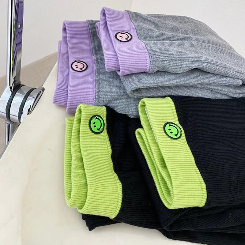 Pola Han children's clothing girls' underwear 2022 spring children's elastic pencil pants middle-aged children's fashion cigarette pipe pants