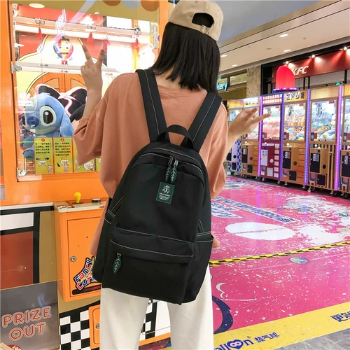 Брендовый ранец, сумка через плечо, модный рюкзак, в корейском стиле, подходит для студента, 2019