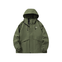 (Lieer Baby Live Room) Jeep Jeep Autumn Windbreaker Fashion Waterproof Windproof Charge Jacket Mens Jacket
