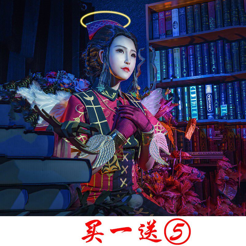 CSOUL home fifth personality blazing angel S suit full SET LA daily Y anime costume dress in stock