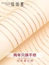 925 sterling silver women necklace rose gold chain 18K gold necklace choker gold necklace women Net red snake bone chain accessories