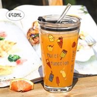 Стиль мороженого + стеклянная солома