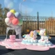 Радужный нескользящий воздушный шар, единорог