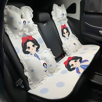 Маленькая принцесса вышитая подголовье 2+ талия Rest 2+ Backrest 2 штуки+ подушка заднего сиденья 1