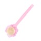 Korean-Style Double-Sided Bath Brush with Long Handle and Bath Sponge Ball for Back Scrubbing, Soft Bristles, Large Size, Exfoliating Tool