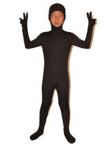 Childrens one-piece full-coated invisibility clothes tight-fitting one-piece stage performance Costume Opening face party performance cross-border for use