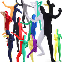 Full package Tight Body Clothing Splicing to Gymnastics Suit Stage Play Out of COS Clothing One-piece Clothes plastic Clothing Cross Border