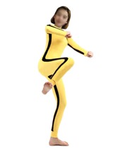 Halloween Christmas plays clothing cos death Bill Li Xiaolong rehearses for a tight one-piece dress