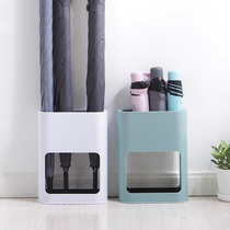 Umbrella containing shelf Home doorways Hyun Off length Handle Umbrella Drain bobbins Large Capacity Umbrella Barrel