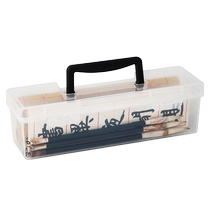 Calligraphy hair pen word tool containing boxed student fine art water chalk paint Xuan paper felt pen ink small suitcase