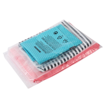 PE soft plastic self-adhesive bag clothing packaging bag frosted thickened cross-border warning transparent film packaging bag printing