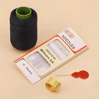 Черная линия+отправить 16 иголок золотистого хвоста [отправка иглы+верхнее кольцо]