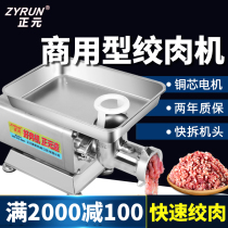 Méta-électricité positive RY22S Boite de viande surgelée Machine commerciale en acier inoxydable Bungler Viande de viande Filling Enema Machine