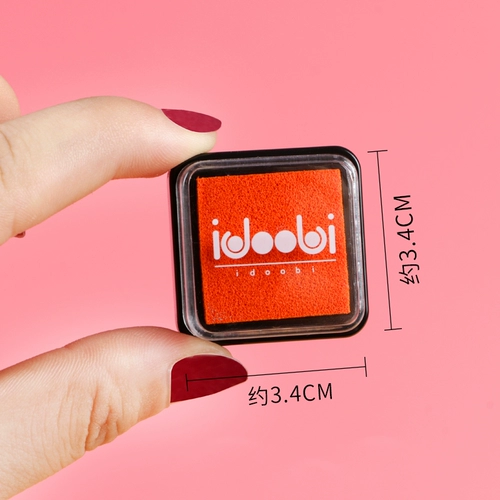 图绘通 Детская поролоновая креативная чернильная подушечка для школьников, ластик, печать для пальца для детского сада, DIY, 24 цветов, подарок на день рождения