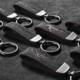 Мужской брелок, креативная высококлассная цепочка для ключей, универсальная подвеска, ключница, из натуральной кожи, делается под заказ, простой и элегантный дизайн