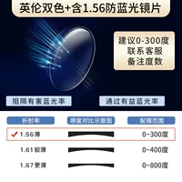 [Зеркало] 606 Британские двухцветные+1,56 линзы против Blu-ray [подходящее 0-300]