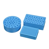 Низкая температурная коробка с низкой температурой в температуре является круглой и многопрофильной ледяной коробкой размещена 96 -отверстие для ПЦР 0,2 1,5 2 мл центробежная трубка