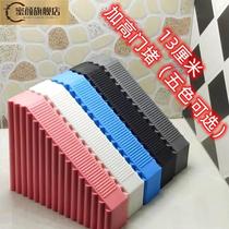 Prevents the door from being blown off by the wind 13 plus high thickened door blocked with perforated rubber door stopper door blocking door wedge door wedge