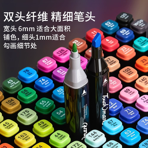 Маркер, детский комплект для школьников, быстросохнущие многоразовые художественные мелки, 24 цветов, 36 цветов, 48 цветов