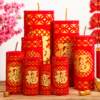 2025 New Year Decorations Firecrackers Paper-Cutting Festive Scene Setup Mall Display Firecrackers Spring Festival Supplies