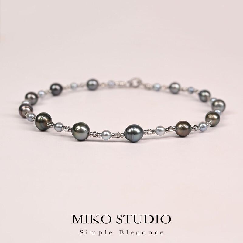 Women's Tahitian Pearl Sweater Chain with Multiple Layers, Similar to Ni Ni's Style, Light Luxury, High-End Mother's Day Gift