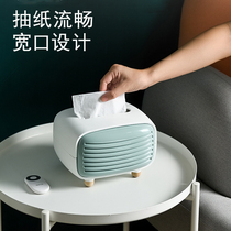Multi-functional creative tissue box Household living room dining room coffee table desktop cute simple light luxury waterproof paper box