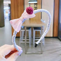 Синяя сиреневая розовая галстук-бабочка