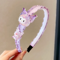 Сиреневый милый ободок