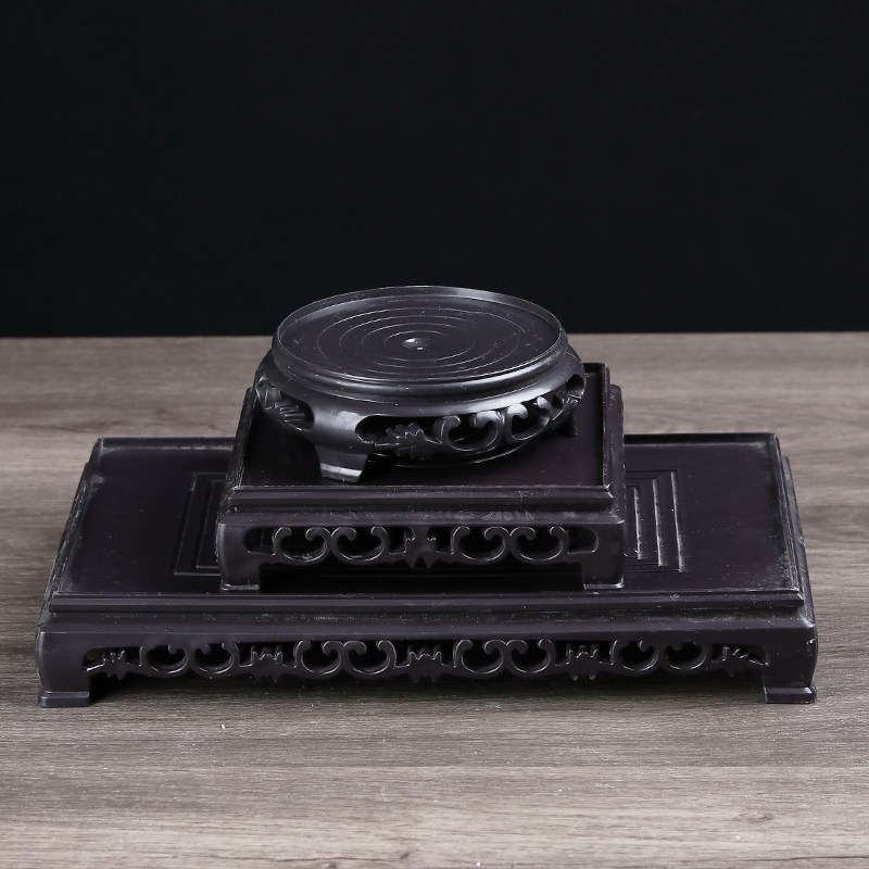 Flower pot tray plastic thickened chassis cushion water-receiving disc cushion bottom multi-meat round bottom holder flower pot base special price-Taobao